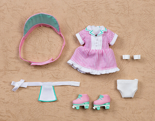 Nendoroid Doll: Outfit Set [4580590129474] (Diner - Girl - Pink), Good Smile Company, Accessories, 4580590129474